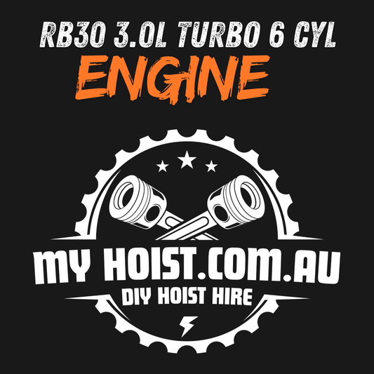 Nissan RB30 3.0L Turbo 6 Cylinder Engine Basics