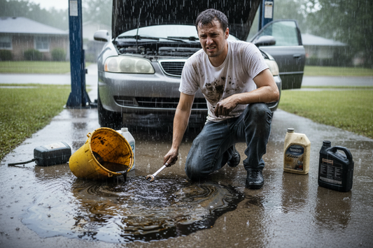 How To Change Your Engine Oil at a DIY Car Workshop