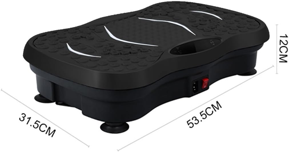 Vibration Machine,150-180kg Capacity,99 Speed Levels,Remote Control Full Body Fitness Vibrating Plate,Exercise Platform with Resistance Bands for Home Workout,Ideal for All Ages