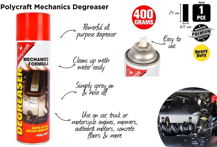 Polycraft Mechanics Formula Rapid Action Degreaser 400 g