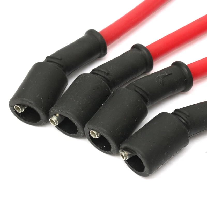 8mm LSx Spark Plug Wire Set 8pcs - Compatible with LS1 LS2 LS3 LS6 LS7 Engines - Fits Chevy Silverado Tahoe Suburban GMC Sierra Yukon Cadillac Escalade - Replaces 19005218 9748HH