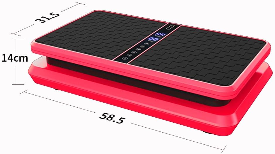 Vibration Machine,150-180kg Capacity,99 Speed Levels,Remote Control Full Body Fitness Vibrating Plate,Exercise Platform with Resistance Bands for Home Workout,Ideal for All Ages