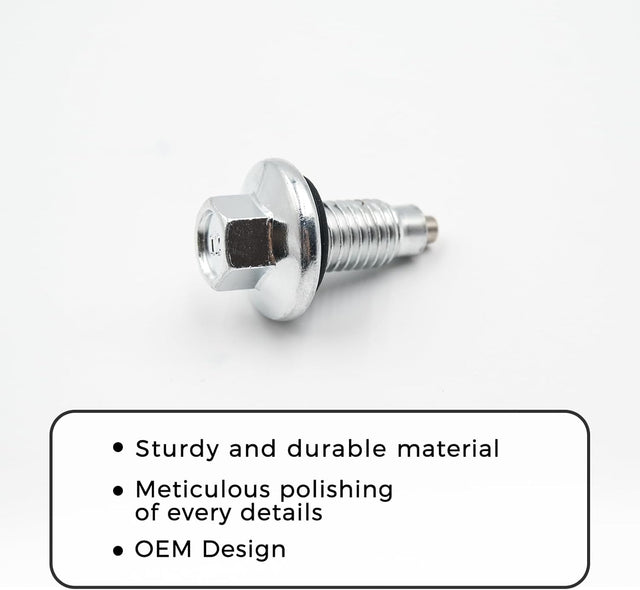 LS1 LS6 LS2 LS3 LS7 M12X1.75 Magnetic Oil Pan Drain Plug Bolt &O-Ring 653096 New