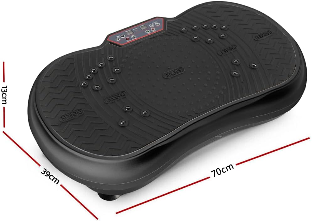 Vibration Machine,150-180kg Capacity,99 Speed Levels,Remote Control Full Body Fitness Vibrating Plate,Exercise Platform with Resistance Bands for Home Workout,Ideal for All Ages