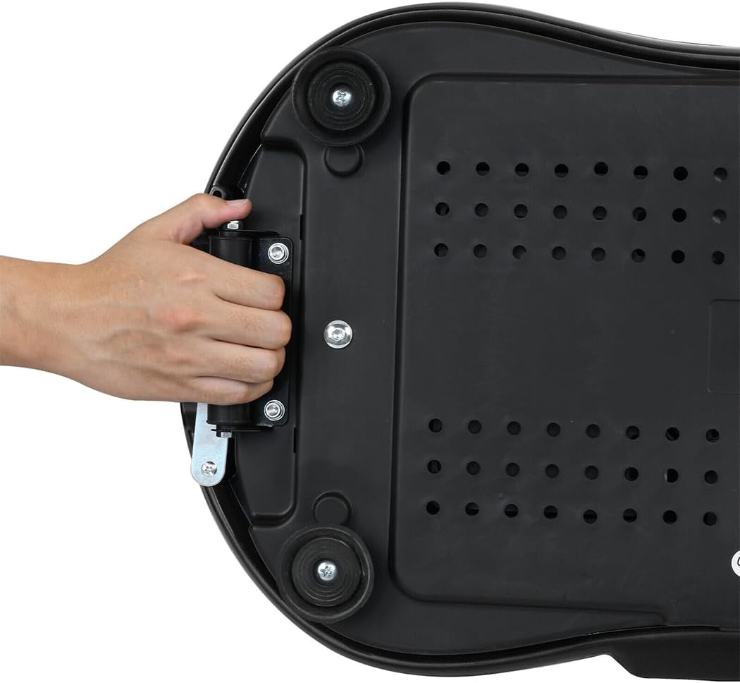 Vibration Machine,150-180kg Capacity,99 Speed Levels,Remote Control Full Body Fitness Vibrating Plate,Exercise Platform with Resistance Bands for Home Workout,Ideal for All Ages