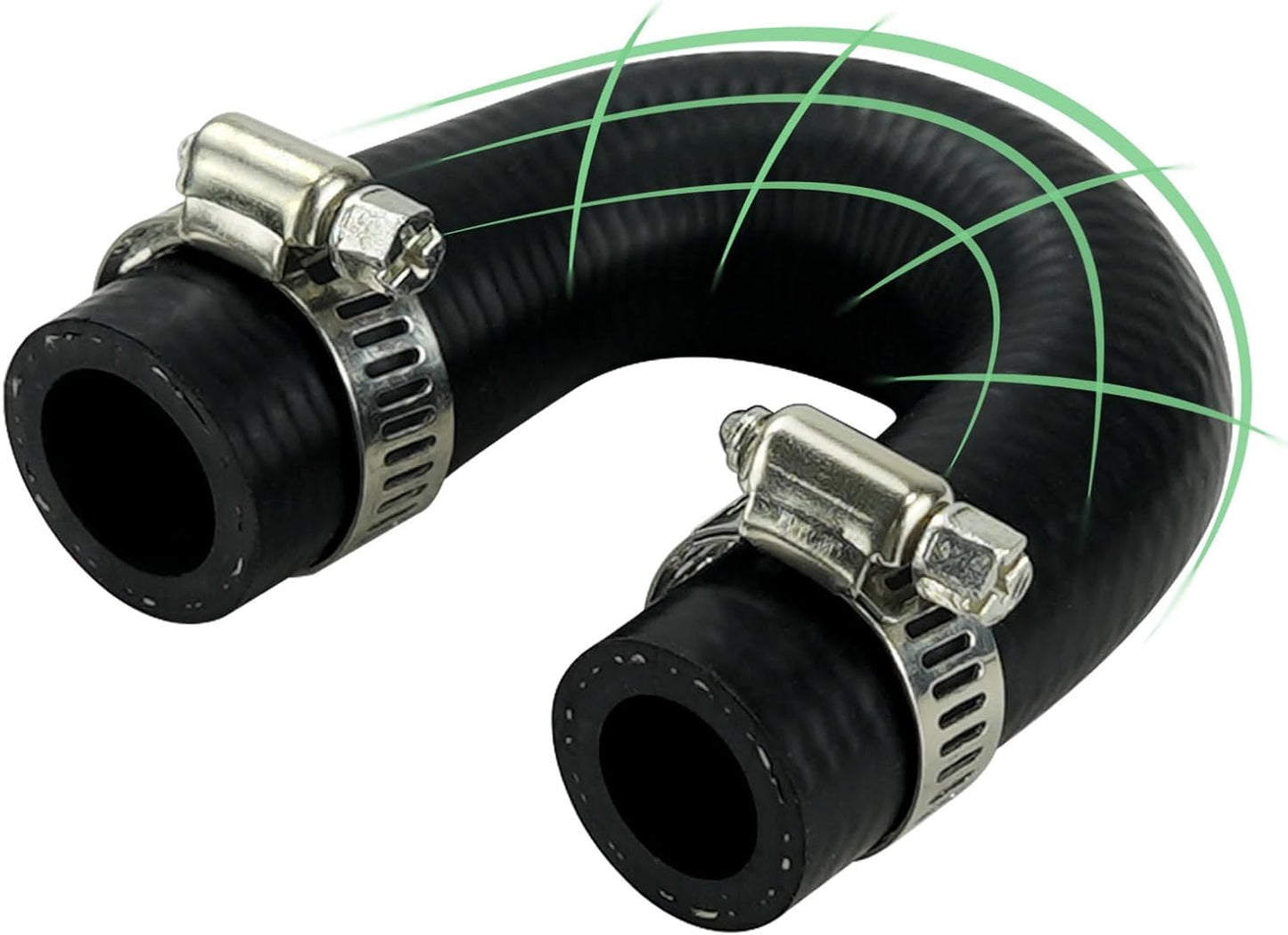 LS Heater Core Bypass Hose Coolant Crossover with Clamps Replacement for LS1 LS2 LS3 LS6 LS7 LH6 L92 L76 L92 L76 LY2 LZ1 L99 L96 L99 L96 LC8 L96 LC8 L77 LM7 LR4 LM4 L33 LQ4 LQ9 551699
