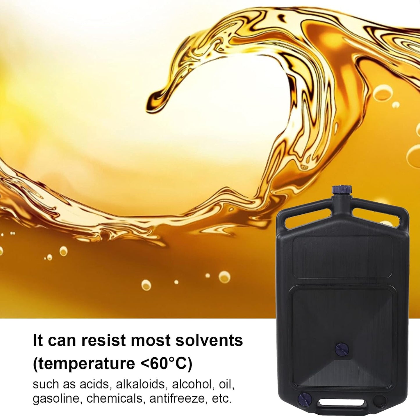 Discusta Oil Discusta Oil Codiante Oil Discusta Vary 8L Waste Oil Container for Leakage Large Capacity for Motorcycles for Cars with 3 Openings