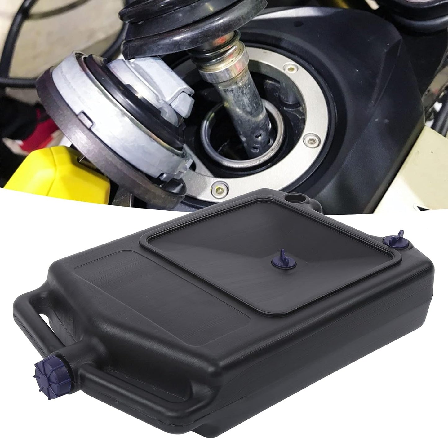 Discusta Oil Discusta Oil Codiante Oil Discusta Vary 8L Waste Oil Container for Leakage Large Capacity for Motorcycles for Cars with 3 Openings