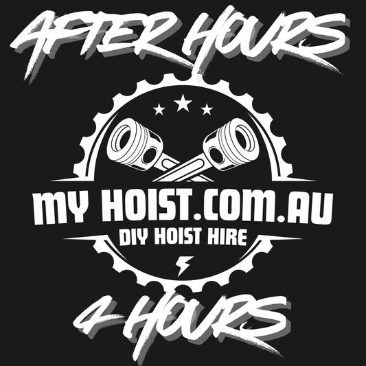 AFTER HOURS - 4 HOURS (6PM to 10PM) DIY Car Workshop Hoist